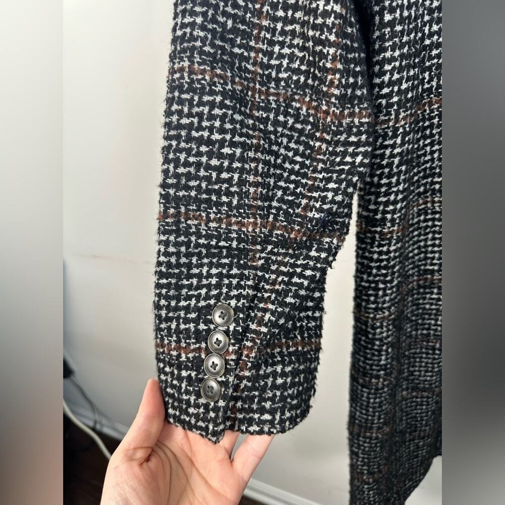 J. Crew Collection Mirabelle Topcoat Women 10 Brown Italian Wool Blend Excellent - Picture 11 of 11